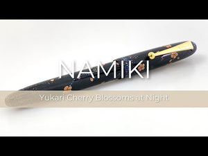 Namiki Yukari Cherry Blossoms at Night Fountain Pen, Maki-e, FNYC-1-YOZ