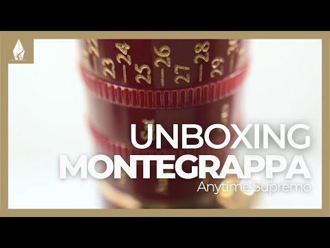 Montegrappa Anytime Supremo By Paolo Favaretto Fountain Pen, ISAYN-AR-2