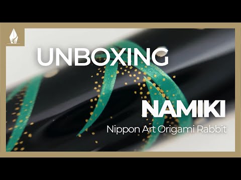 Namiki Nippon Art Origami Rabbit Fountain Pen, Maki-e, FK-35-SM-U