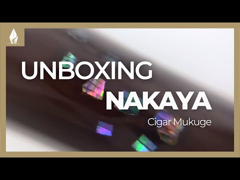 Nakaya Cigar Fountain Pen, Mukuge, Ebonite and Urushi lacquer