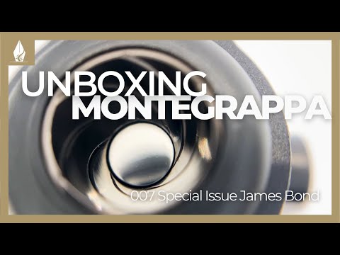 Montegrappa 007 Special Issue James Bond Fountain Pen, Black, ISBJR-UC