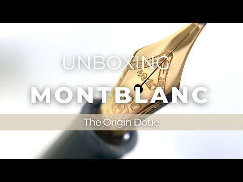 Montblanc Meisterstück The Origin Doué Classique Fountain Pen, 131350