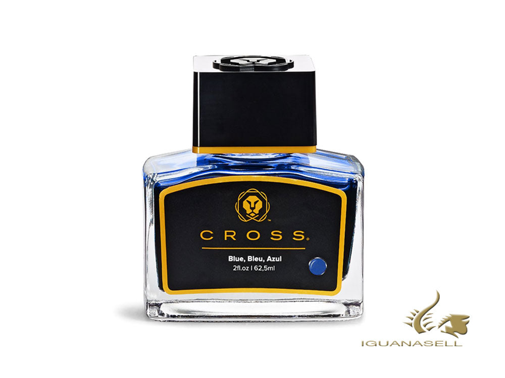 Cross Accesorios Ink Bottle, 62.5 ml., Blue, Crystal, 8945S-1