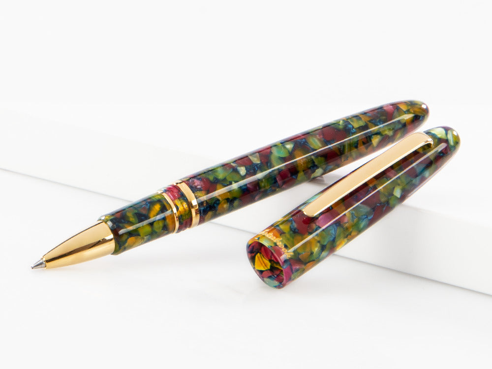 Esterbrook Estie Botanical Gardens Rollerball pen, Resin, Gold plated, EBG897