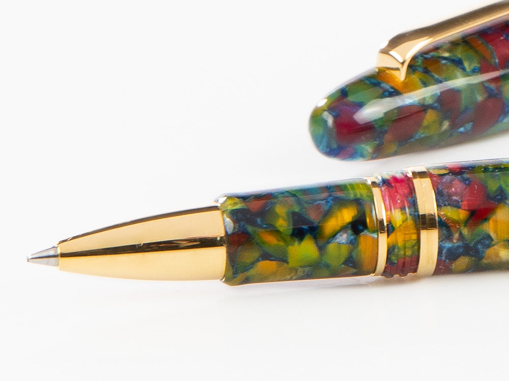 Esterbrook Estie Botanical Gardens Rollerball pen, Resin, Gold plated, EBG897