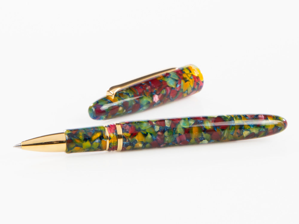 Esterbrook Estie Botanical Gardens Rollerball pen, Resin, Gold plated, EBG897