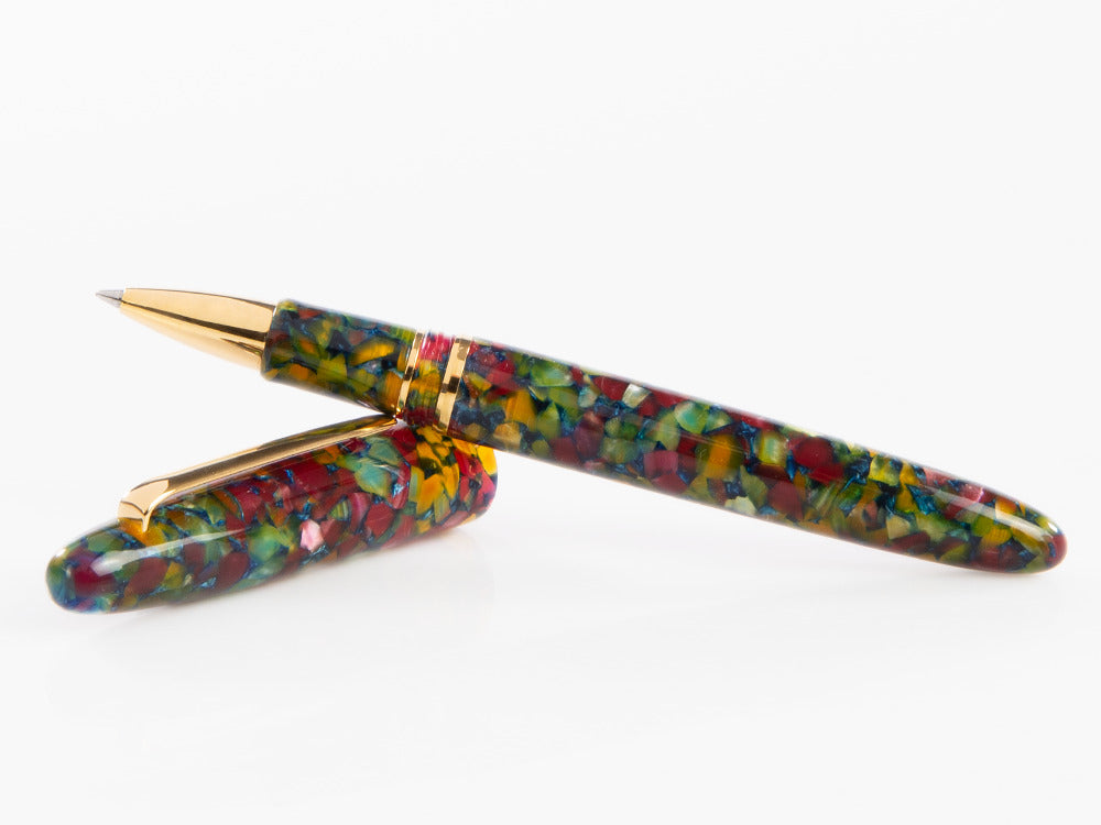 Esterbrook Estie Botanical Gardens Rollerball pen, Resin, Gold plated, EBG897