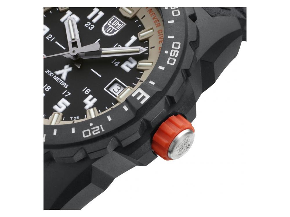 Luminox Bear Grylls Survival Quartz Watch, CARBONOX™, Black, 43 mm, XB.3731