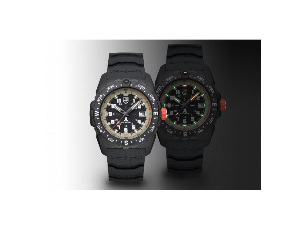 Luminox Bear Grylls Survival Quartz Watch, CARBONOX™, Black, 43 mm, XB.3731