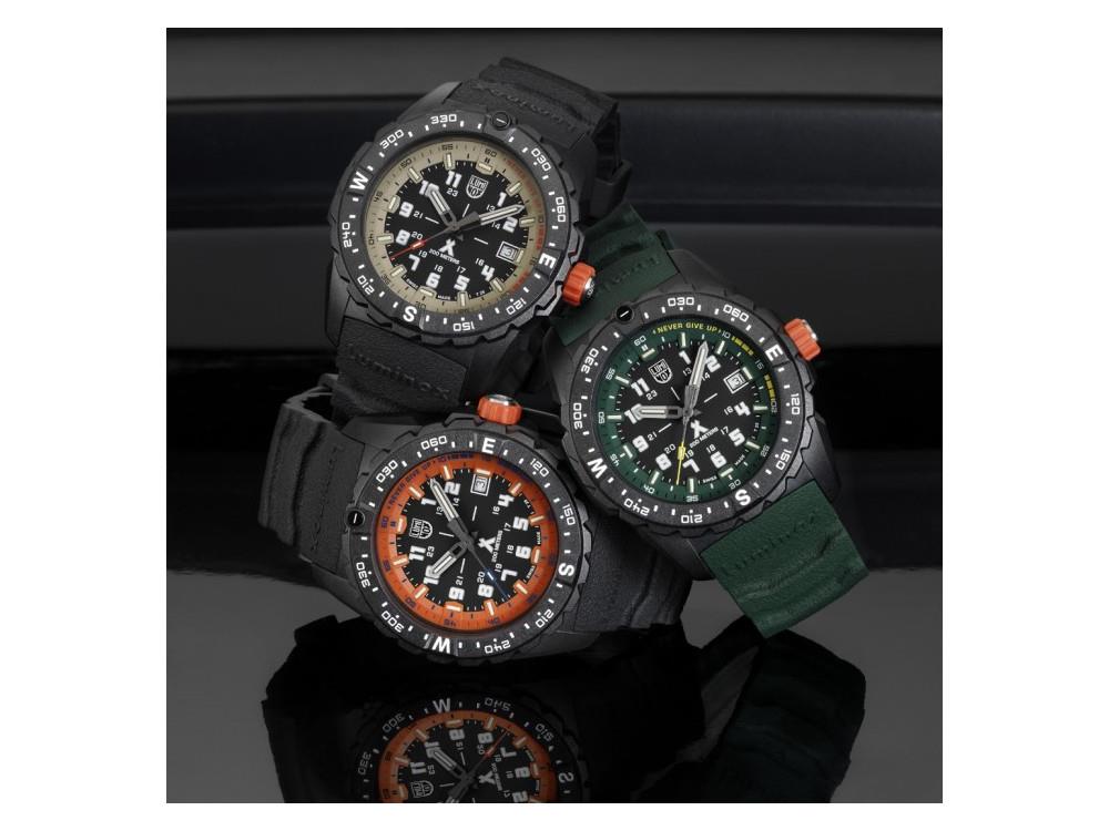 Luminox Bear Grylls Survival Quartz Watch, CARBONOX™, Black, 43 mm, XB.3731