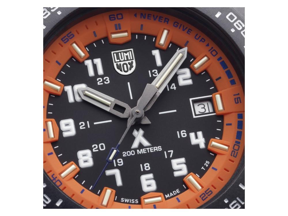 Luminox Bear Grylls Survival Quartz Watch, CARBONOX™, Black, 43 mm, XB.3739