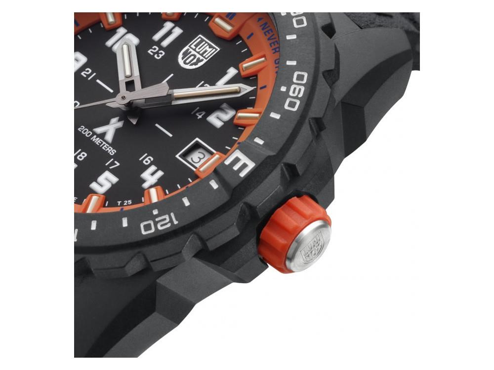 Luminox Bear Grylls Survival Quartz Watch, CARBONOX™, Black, 43 mm, XB.3739