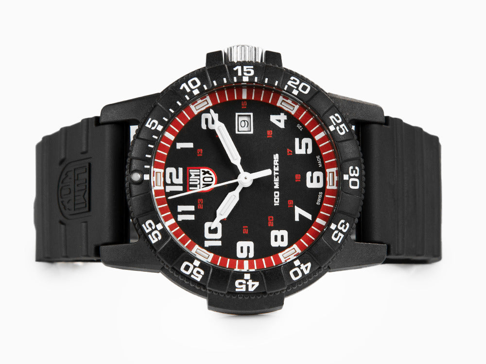 Luminox Leatherback Sea Turtle Giant Quartz Watch, Black, XS.0335