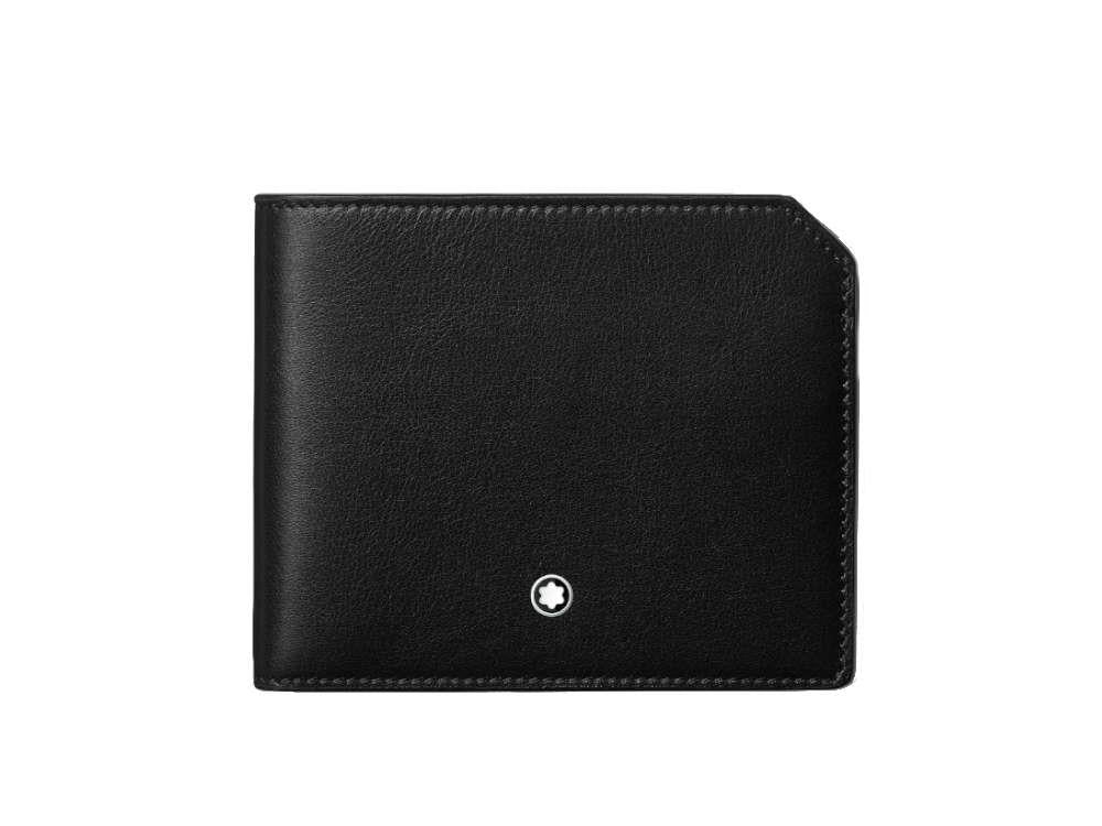 Montblanc Meisterstück Selection Soft Wallet, Black, Leather, 6 Cards, 130048