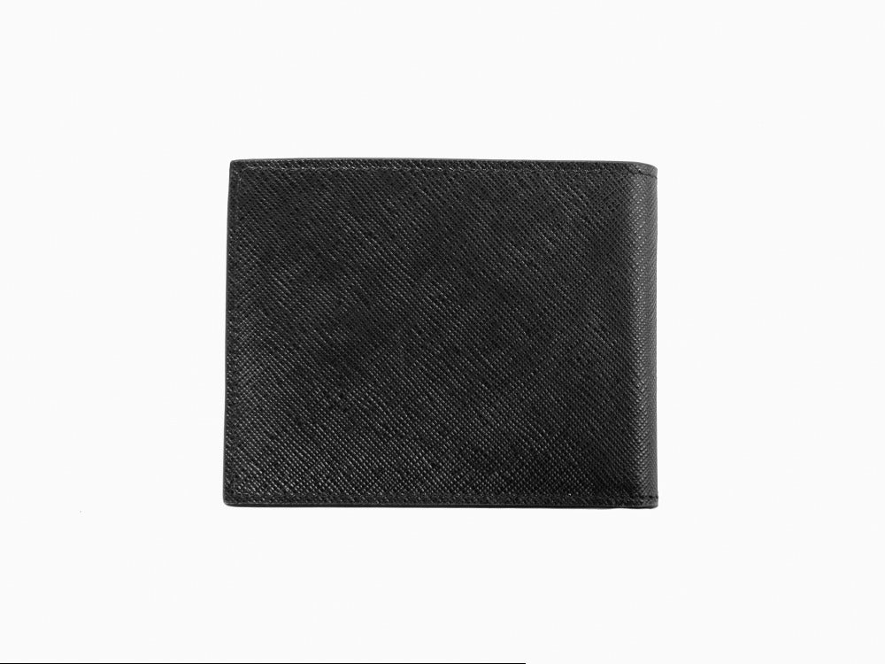 Montblanc Sartorial Wallet, Leather, Black, 6 Cards, 130315