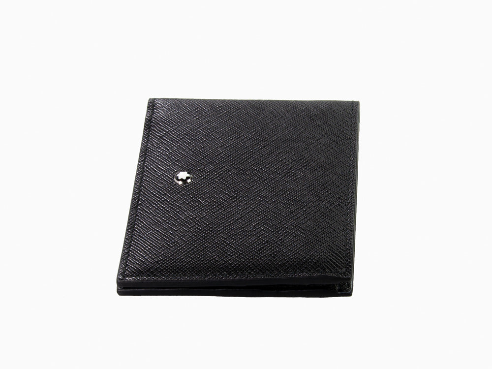 Montblanc Sartorial Wallet, Leather, Black, 6 Cards, 130315