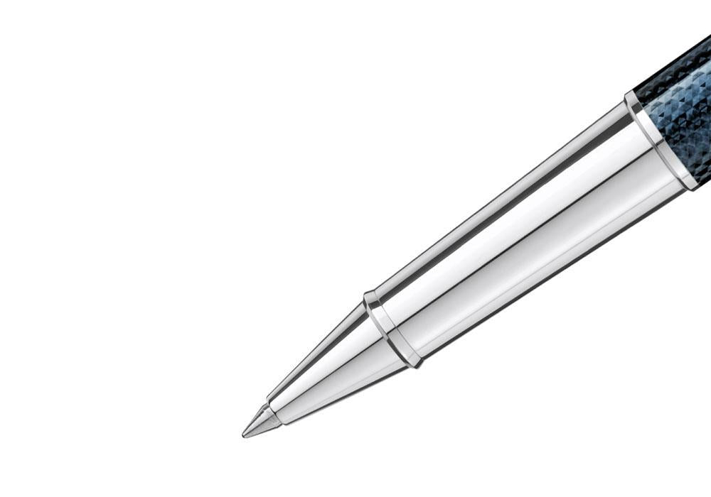 Montblanc Meisterstück Solitaire Doué Blue Hour Classique Rollerball pen, 132101