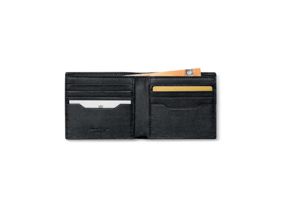 Montegrappa Signet Series Bussines Wallet, Black, Leather, Cards, IC00WA01