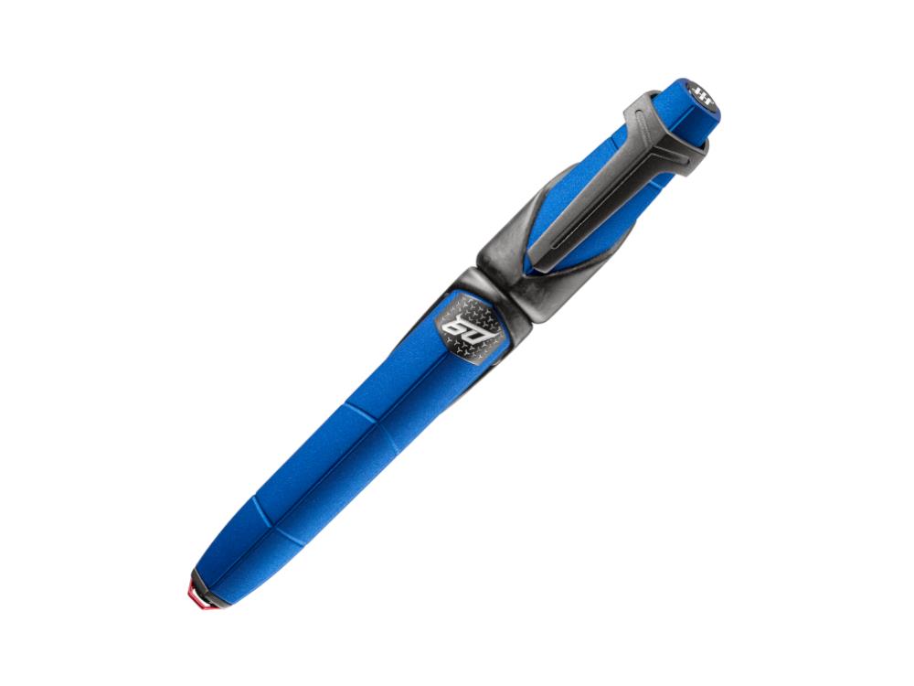 Montegrappa Automobili Lamborghini 60°Blue Aegeus Fountain Pen, ISLAN-UB