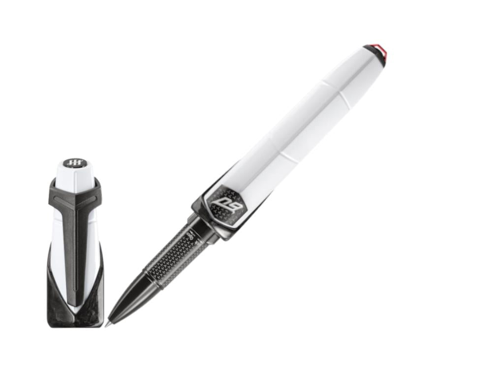 Montegrappa Automobili Lamborghini 60° Bianco Siderale Rollerball pen, ISLANRUW