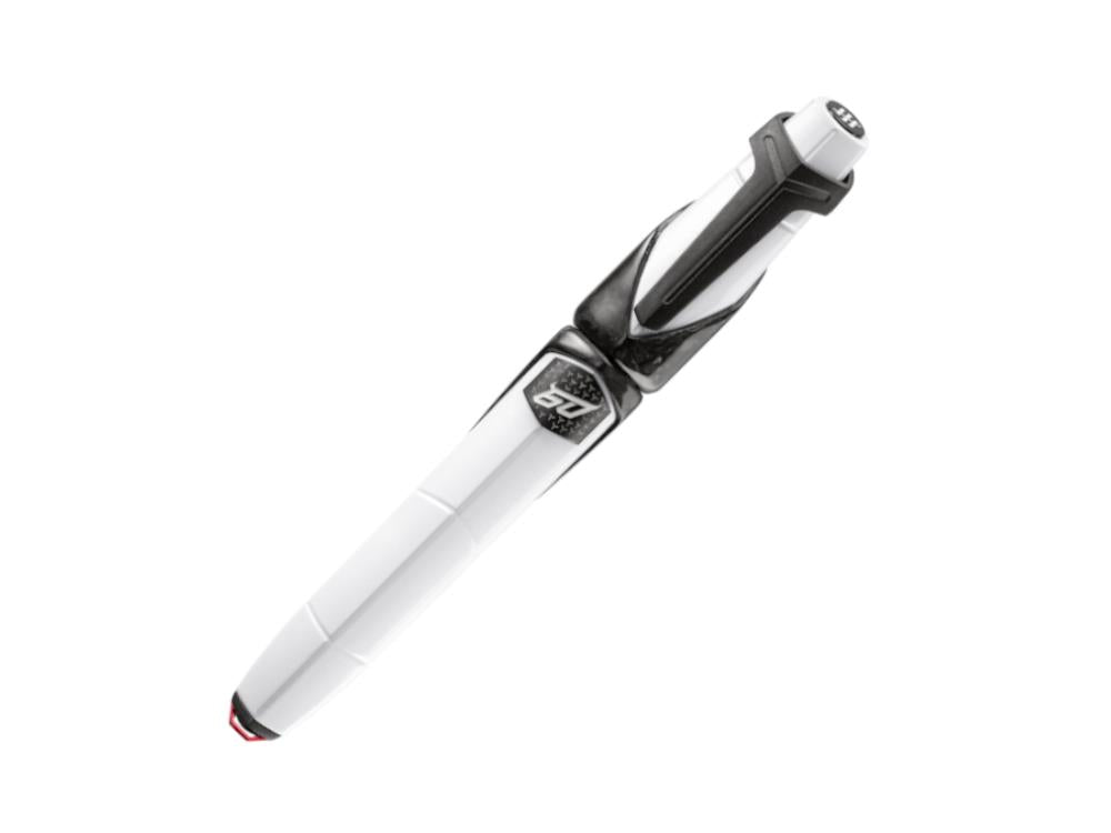 Montegrappa Automobili Lamborghini 60° Bianco Siderale Rollerball pen, ISLANRUW