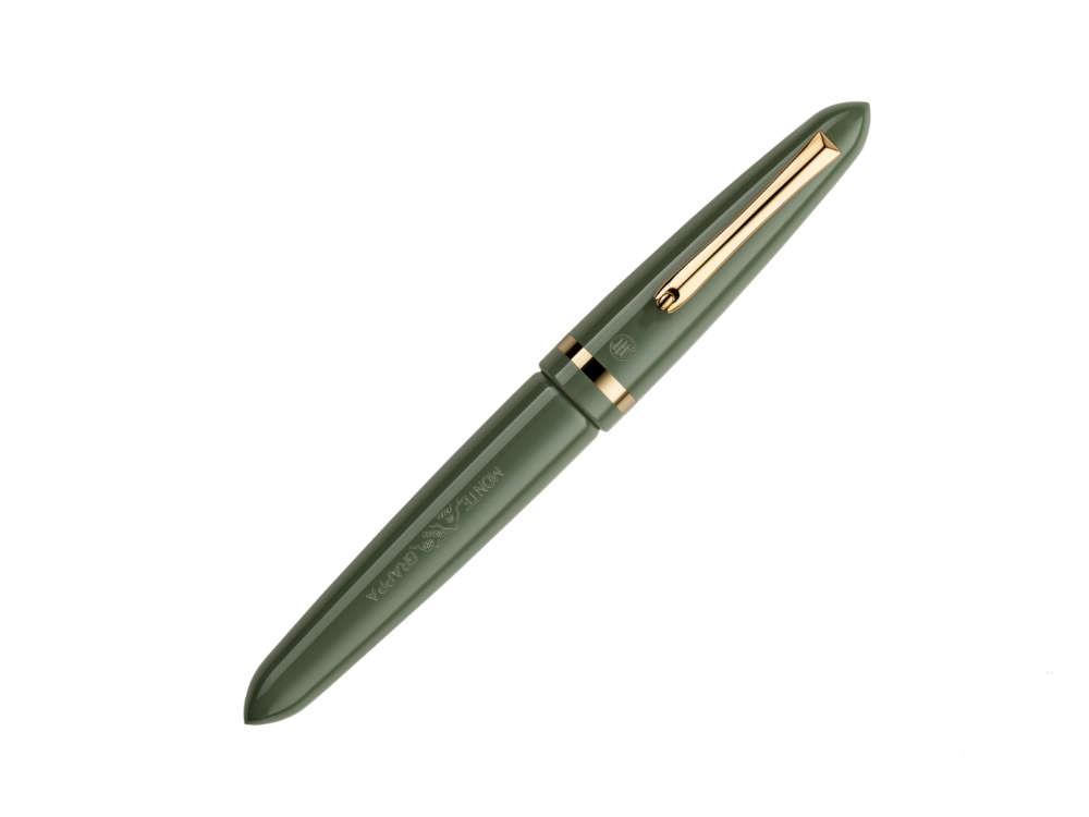 Montegrappa Venetia Lagoon Fountain Pen, Green, 14k Gold, ISVEN-4G-2