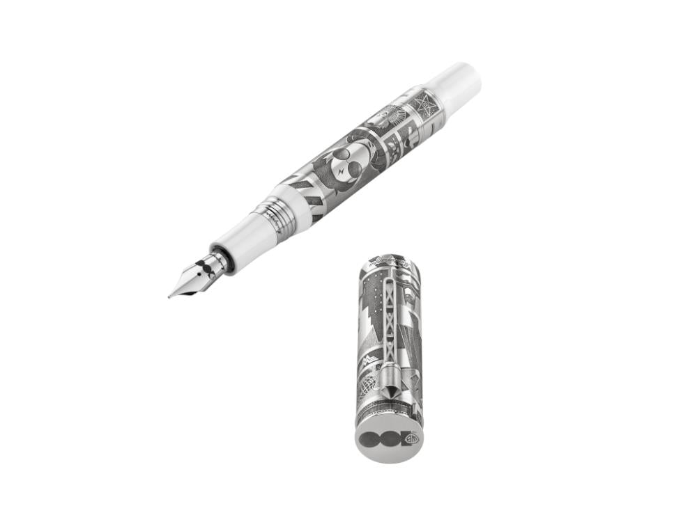 Montegrappa Warner Bros 100th Anniversary LE Fountain Pen, ISWBN-SE