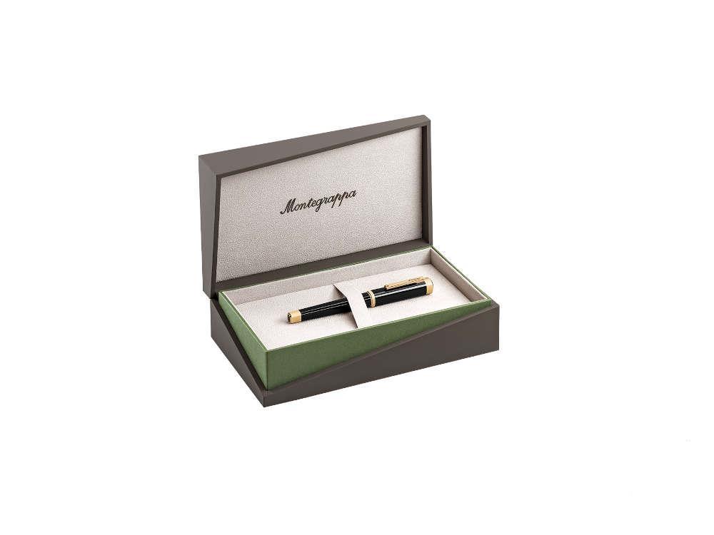 Montegrappa Quattro Fountain Pen, Gold plated, 14k Gold, IZSZ4I-XY