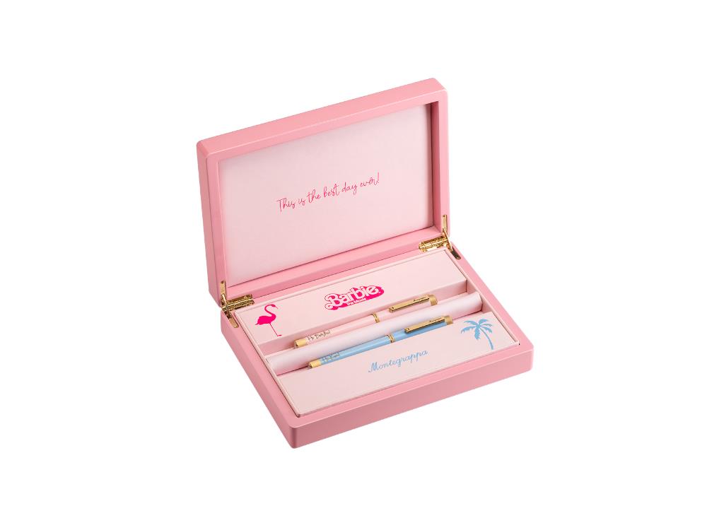 Set Montegrappa Barbie™️ The Movie Icon Signature Fountain pen, ISZEB--Y