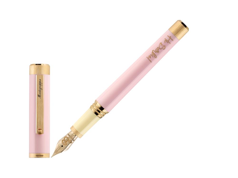 Set Montegrappa Barbie™️ The Movie Icon Signature Fountain pen, ISZEB--Y