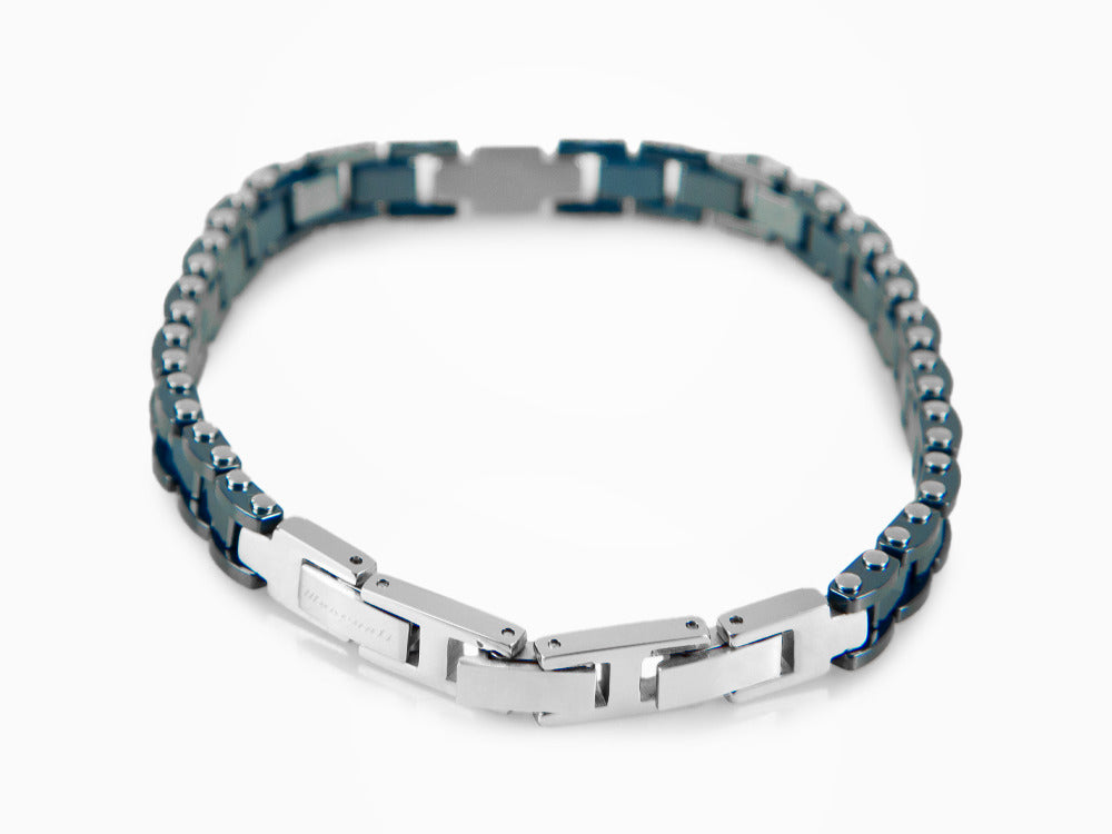 Maserati Gioielli Bracelet, Stainless steel, Blue, PVD, JM422ATZ14