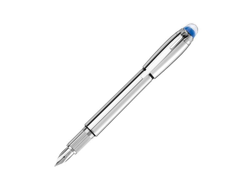 Montblanc StarWalker Metal Fountain Pen, Platinum, M118875