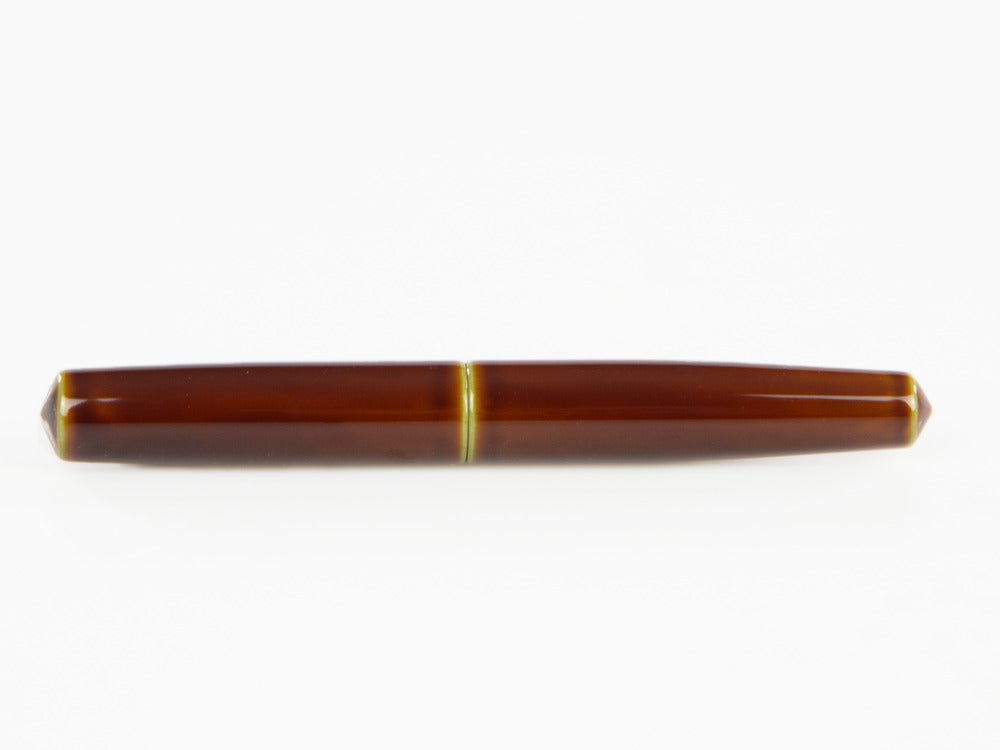 Nakaya Cigar Fountain Pen Piccolo, Heki-Tamenuri, Ebonite, Music