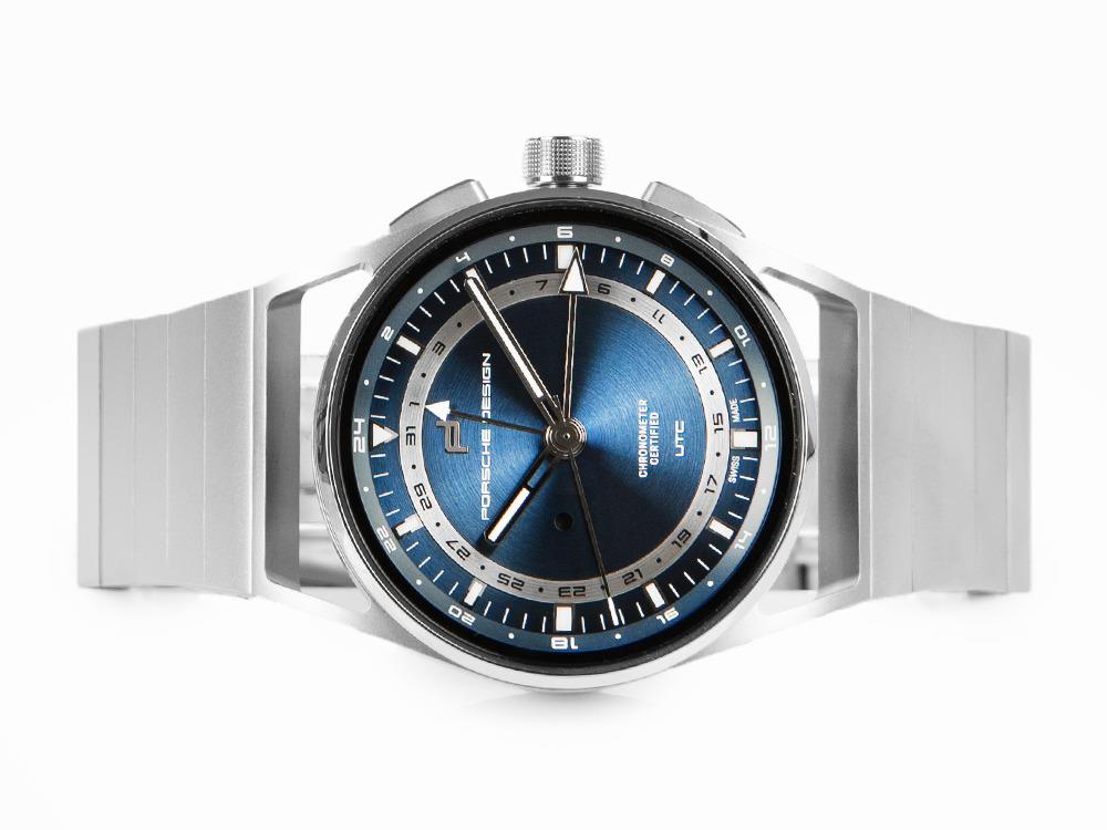 Porsche Design 1919 Automatic Watch, Titanium, Blue, 6023.4.05.002.01.5