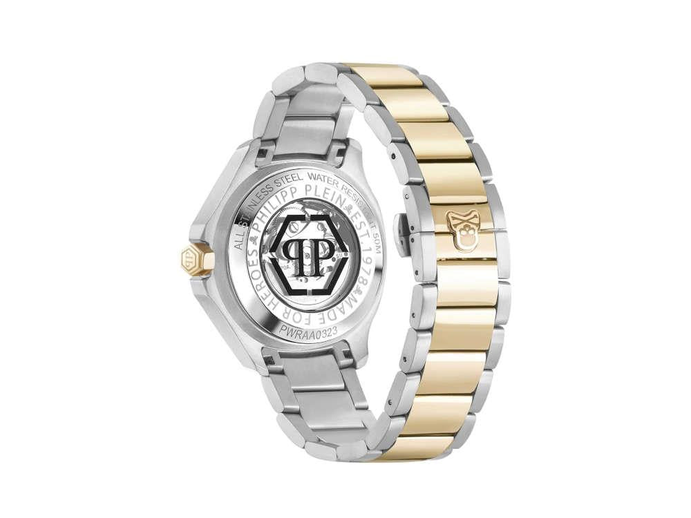 Philipp Plein 42 mm Automatic Watch, PVD Gold, Grey, 42 mm, PWRAA0323