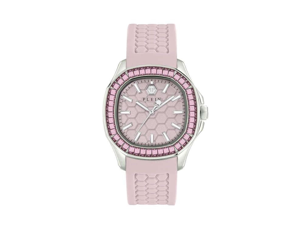 Philipp Plein Lady Quartz Watch, Pink, 38 mm, Mineral crystal, PWTAA0123