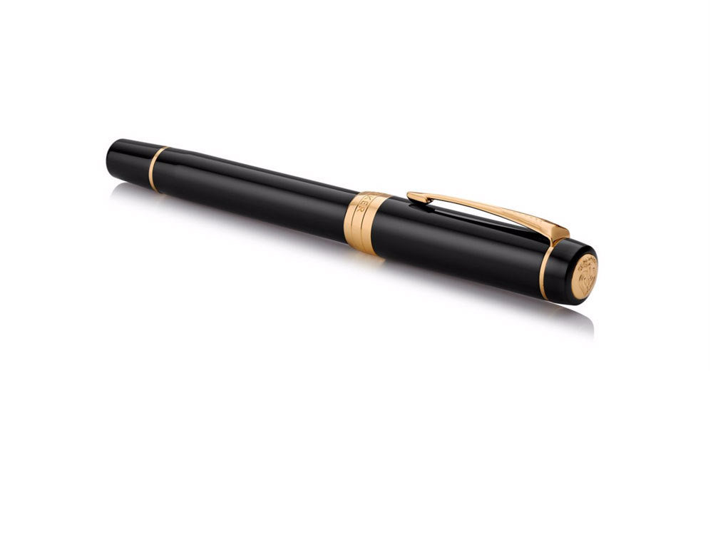 Parker Duofold Centennial Fountain Pen, Precious Resine, Gold Trim