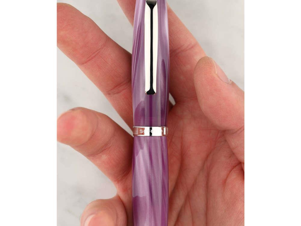 Scribo La Dotta Campanula Fountain Pen, 14K, Limited Ed, DOTFP07PL1403