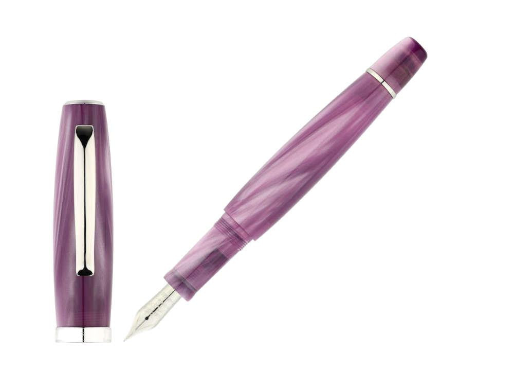 Scribo La Dotta Campanula Fountain Pen, 18K, Limited Ed, DOTFP07PL1803