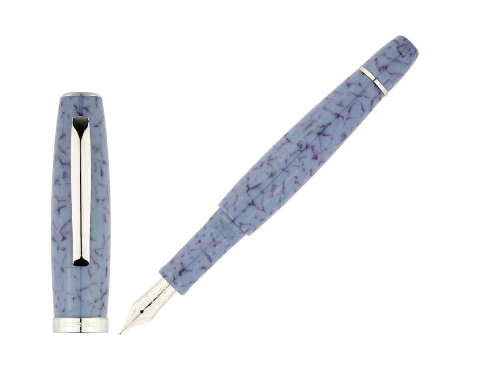 Scribo La Dotta Ninfea Fountain Pen, 14K, Limited Edition, DOTFP08PL1403