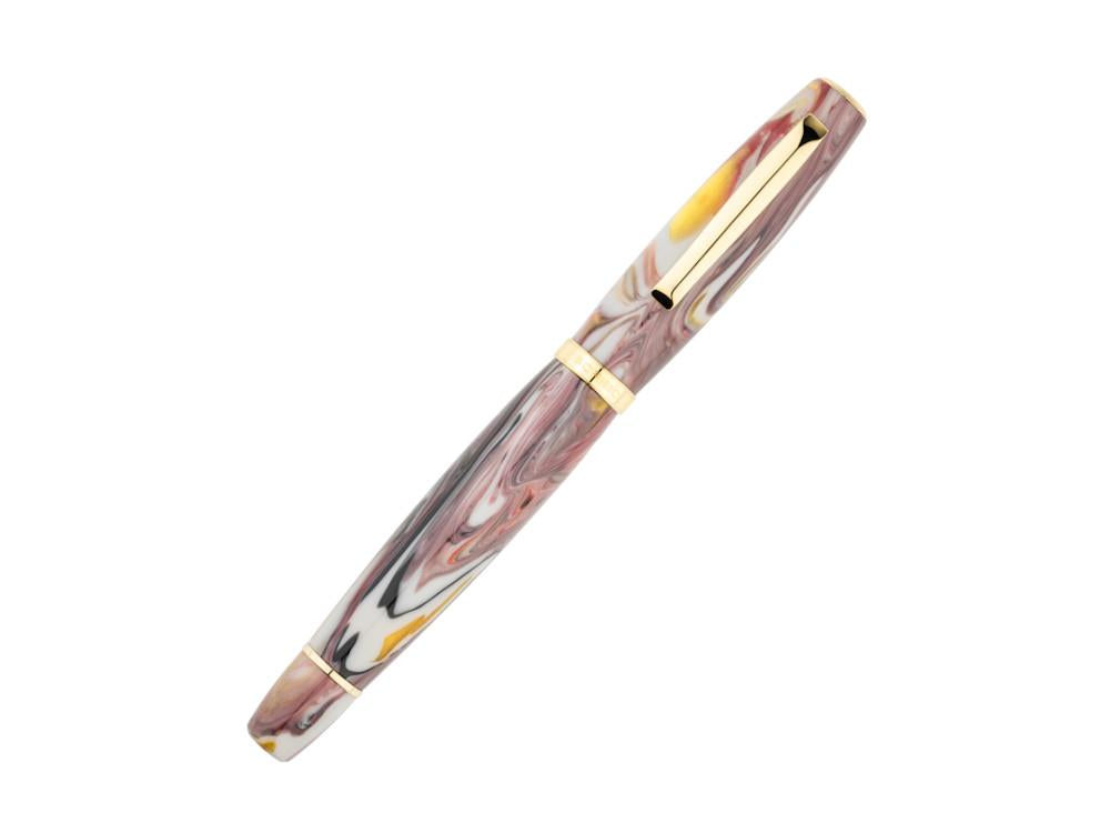 Scribo La Dotta Orefici Fountain Pen, 14K, Limited Ed, DOTFP12YG1403