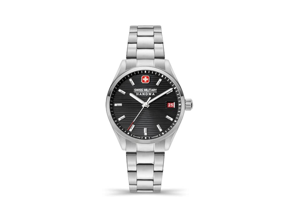 Swiss Military Hanowa Roadrunner Lady Quartz Watch, Black, SMWLH2200201