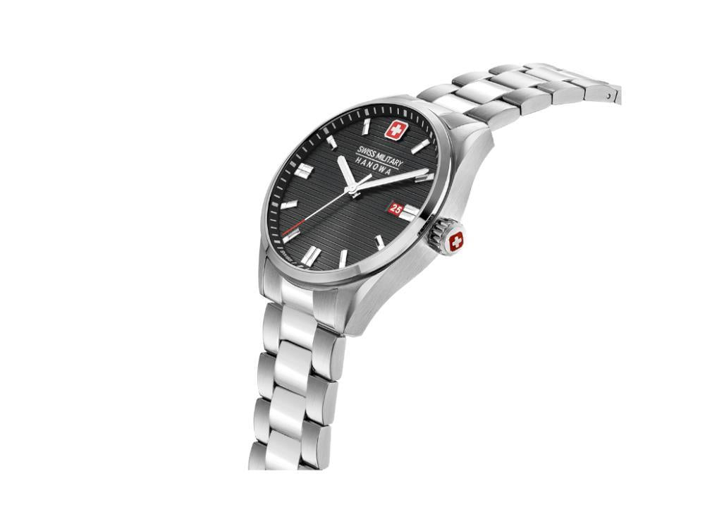 Swiss Military Hanowa Roadrunner Lady Quartz Watch Black SMWLH220020 Iguana Sell AU
