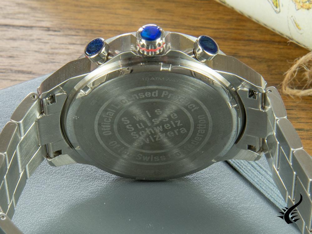 Swiss Military Hanowa Land Chrono - Iguana Quartz Watch, Sell AU Classic 6-533 Blue, II