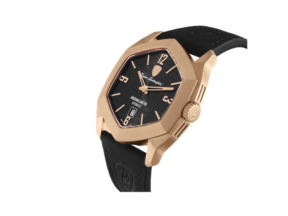 Lamborghini Novemillimetri Rose Gold Automatic Watch, Titanium, 43 mm, TLF-T08-4