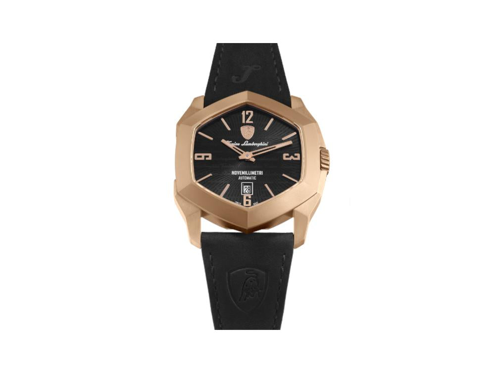 Lamborghini Novemillimetri Rose Gold Automatic Watch, Titanium, 43 mm, TLF-T08-4