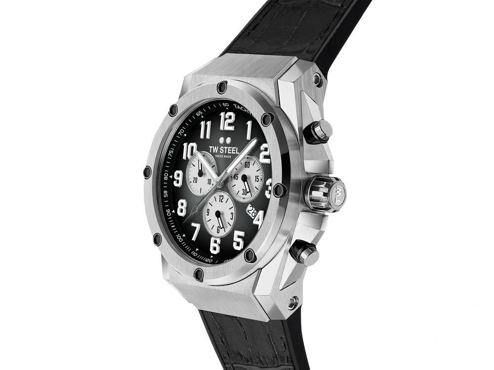 TW Steel Ace Genesis Quartz Watch, Grey, 44 mm, Limited Edition, ACE130