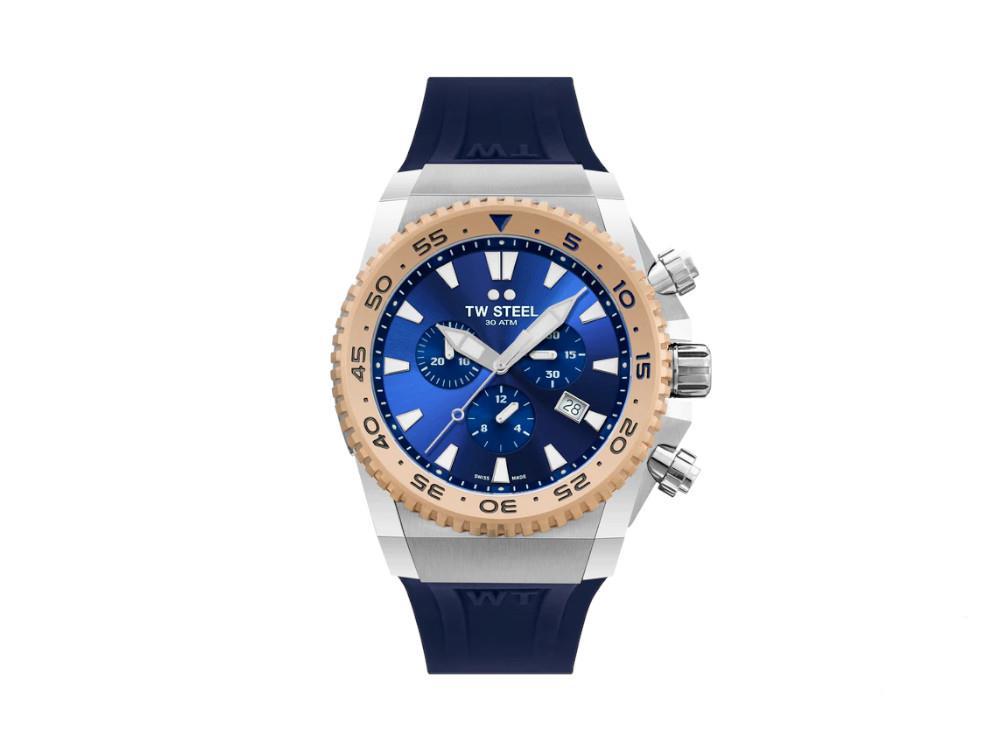 TW Steel Ace Diver 2019 Quartz Watch Blue 44 mm Limited Edition