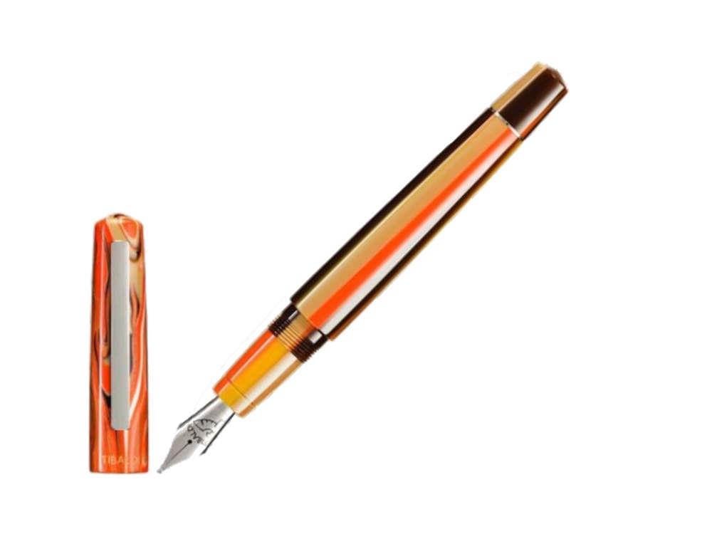 Tibaldi Infrangibile Ginger Beige Fountain Pen, Orange, INFR-371-FP