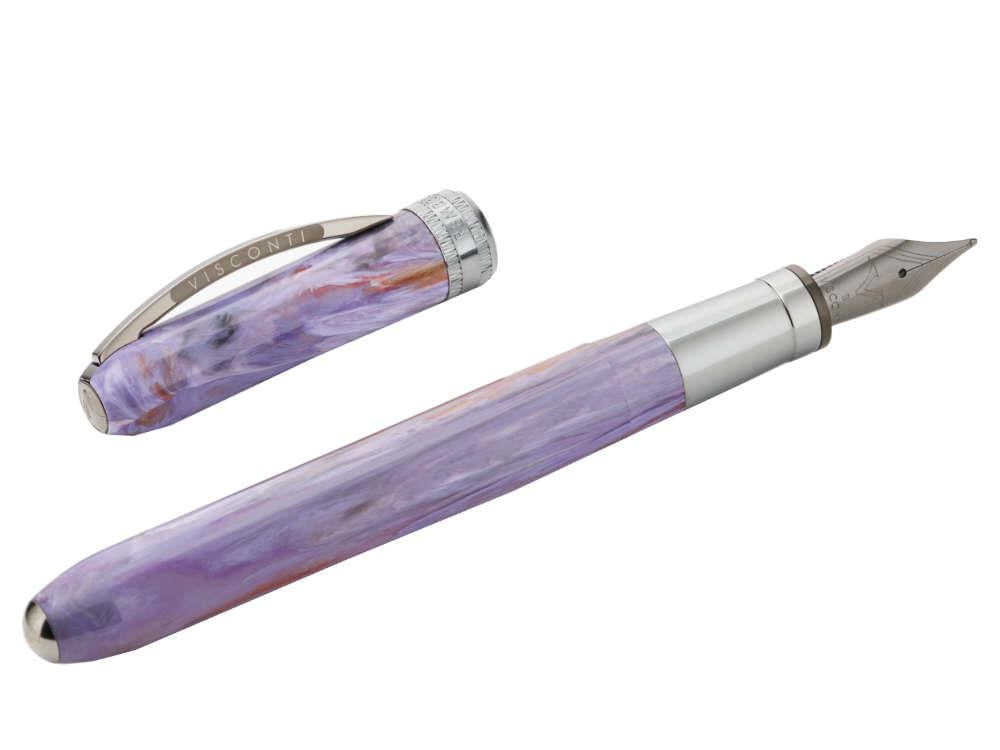 Visconti Rembrandt-S Lavender Fountain Pen, Acrylic Resin, KP10-29-FP